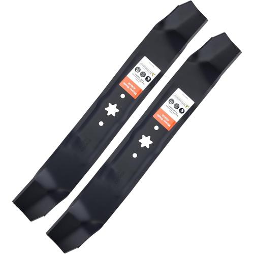 Grasscool 942-0610A Mulching Blades for Bolens Cub Cadet Troy Bilt Huskee LT3800 MTD Murray 38 inch Deck Lawn Mower Replace for 742-0610 742-0610A 942-0610 (2 Pack)