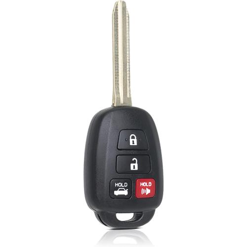 MechanMagic Key Fob Remote Replacement Fits for Toyota Corolla 2014 2015 2016 2017 2018 2019/Camry 2014-2017/Tacoma 2016-2018 HYQ12BDM Keyless Entry Remote Control HYQ12BEL 89070-02880 H Chip