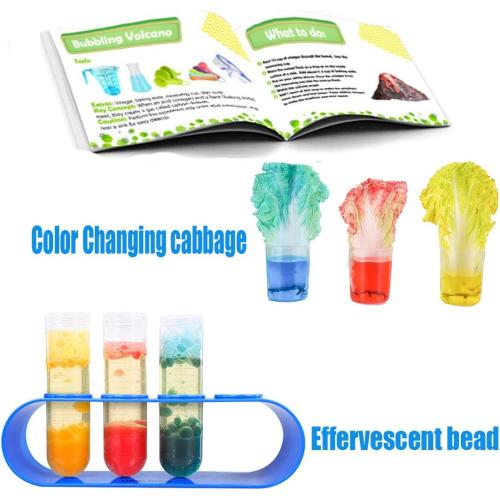 UNGLINGA Kids Science Experiment Kit with Lab Coat Scientist Costume Dress Up and Role Play Toys Gift for Boys Girls Kids Christmas Birthday Party