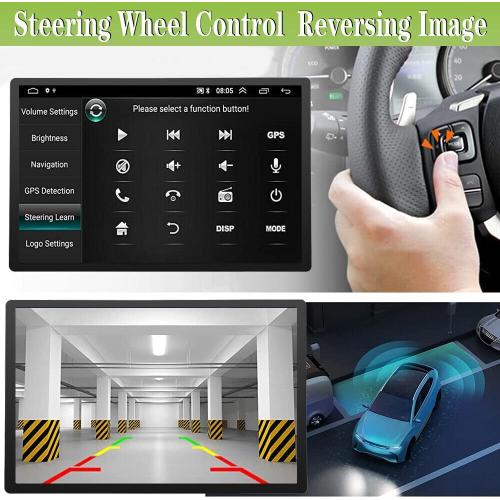 4 64G Android 14 Car Stereo Radio fits for 1994–2002 Dodge Ram 1500 2500 3500 for Cirrus 1995-2000 for Chrysler Town & Country 1990-2000 6.8 Touch Screen Car Stereo with CarPlay Android Auto GPS WiFi