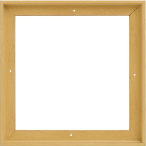 Pixy Canvas Floater Frame 8x8 for 3/4 (0.75) inch Deep Canvas Paintings/Canvas Prints/Wood Canvas Panels/Wall Art/Wall Decor/Home Decor/Artwork (Light Maple, 8 x 8 inch, Square)