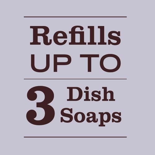 MRS. MEYER'S CLEAN DAY Liquid Dish Soap Refill, Compassion Flower, Packaging May Vary, 48 fl. oz