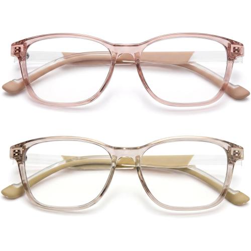SKYOAK Trendy Flexible Progressive Multifocus Reading Glasses Women  2.5x