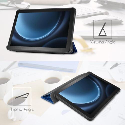 Famavala Shell Case Cover for 2024 New Amazon Fire HD 8 & 8 Plus Tablet (12th Generation/10th Generation, 2024/2022/2020 Release) (BlueSky)