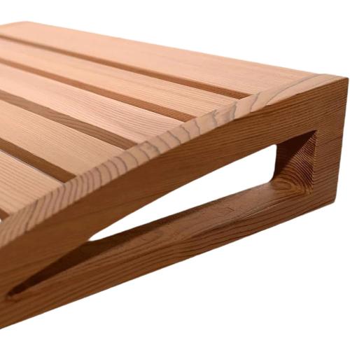 Wooden Headrest Sauna,Neck Support Sauna Supplies Sauna Room Part Ergonomic Sauna Pillow, Wood Support for Bathing,Women Men
