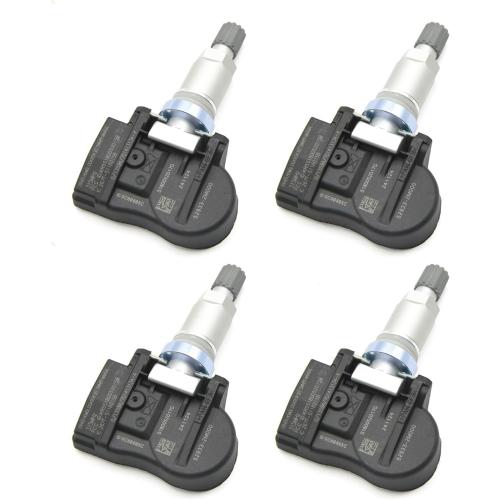 IZYSS 4-Pack 52933-2M000 529332M000 Tire Pressure Monitoring System Sensor TPMS Tire Pressure Sensor 315MHz for Kia & Hyundai, Kia Soul Forte Optima Sorento Hyundai Accent Elantra GT Touring Sonata