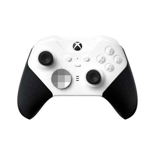 Xbox Wireless Gaming Controller | Elite Series 2 Core | White | Console, PC, and Android | Adjustable Thumbsticks | Trigger Locks
