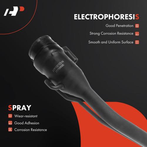 A-Premium Fuel Tank Filler Neck Pipe Hose Compatible with Ford Explorer 2013-2019, Flex 2013-2015, Police Interceptor Sedan 2013-2019 & Lincoln MKS 2013-2016, Replace# DB5Z9034A, DB5Z9034B