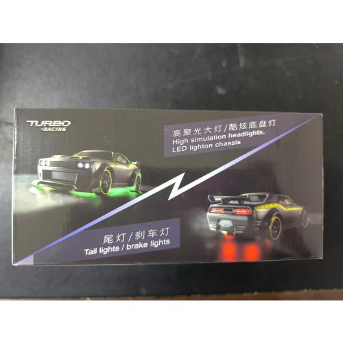 Turbo Racing 1:76 Scale Drift RC Car with Gyro Mini Full Proportional RTR 2.4GHZ Remote Control with 2 Replaceable Body Shell (C65-GREY)