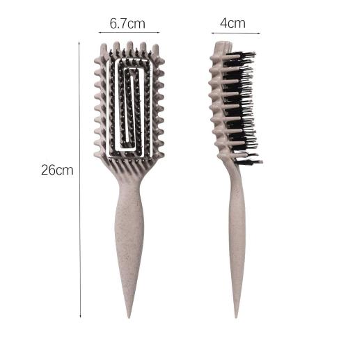 Curly Hair Brush Candybrush Curl Defining Brush for Detangling Shaping and Defining Curls for Women, Men, Wet & Dry Hair (Black)
