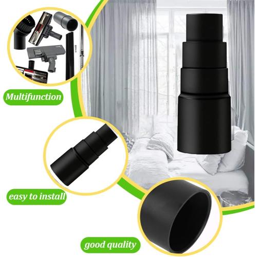 Vacuum Attachments, 1 1/4 Vacuum Cleaning Tools Kit for Shop Vac Accessories with 32mm/ 1.25 Extension Wands and Hose Adapter, 8 Pack