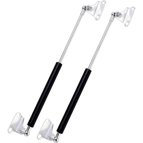 25.4cm 300N Home 10inch 67lb Gas Struts Shocks Gas Shock Lift Supports lid Support Gas Spring Suit for Trap Door Hinges Bed Large Outdoor Box Lid Trap Door A Set of 2 with L Mounts