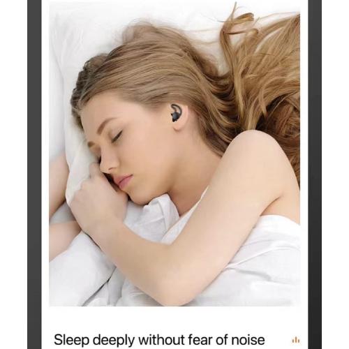 Ear Plugs for Noise Reduction, Ear Plugs for Sleeping Noise Cancelling, Washable Hearing Protection for Work, Travel, Concert, Swimming, Sleep Snoring (Steelblue, One Size) 2pk