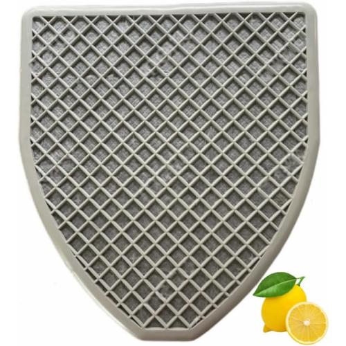 Urinal Mats for Men（6 Pack）High-Tech Bamboo Charcoal Absorbs Odor, Non-Slip Deodorization, Gray Floor Water Absorption, Urine Mats for Restrooms & Bathrooms, Mens Urinal