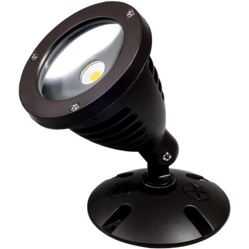 TOPELE 1100LM LED Flood Light, Exterior Flood Lights Fixture with CREE LED Source for Landscape, Commercial, Home, Garden, Yard, Waterproof, Brown
