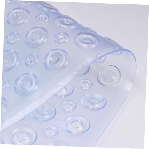 PVC Non-Slip Bath Mat 88x40cm Washable Shower Rug Suction Cups for Bathroom Safety Comfortable Foot Massage Design for Daily Use