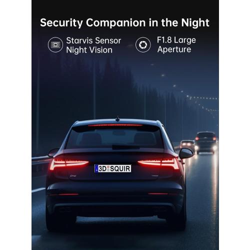 Dash Cam Front and Rear, 4k 1080P Dual Dash Camera for Cars