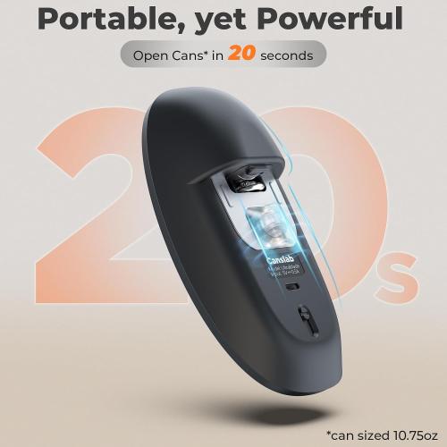 Canslab Ultrablade SE Electric Can Opener, USB-C Rechargeable, Smooth Edge