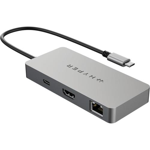 HyperDrive 5 Port USB C Hub - 86W Power Delivery, 4K HDMI, Ethernet, 5Gbps USB-A, USB Hub for Laptop, Chromebooks, and USB-C Compatible Devices