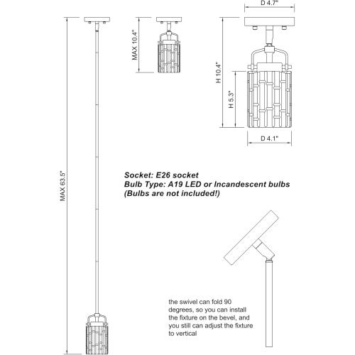 Color brass ALICE HOUSE Mini Modern Pendant Lighting Over Kitchen Island, Brushed Brass Hanging Lamp, Contemporary Farmhouse Glass Pendant Light for Dining Room, Bathroom, ETL Listed, AL2218-P1