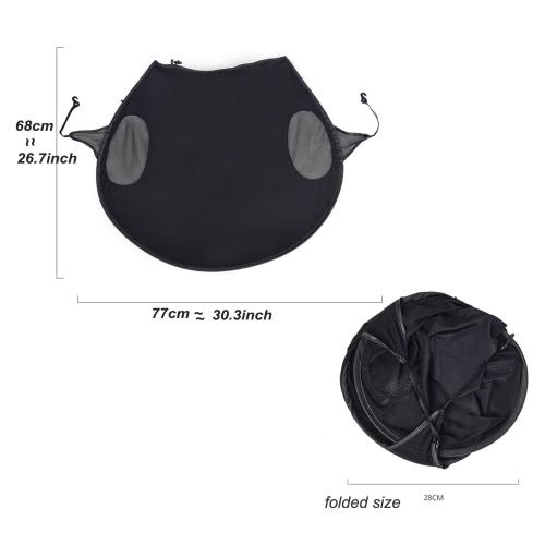 Baby Stroller Sun Shade Cover Universal Stroller Canopy Awning UV Protection Sun Cover for Car Seat Pram Pushchair Sun Shade Baby Buggy Sun Shield Foldable Removable