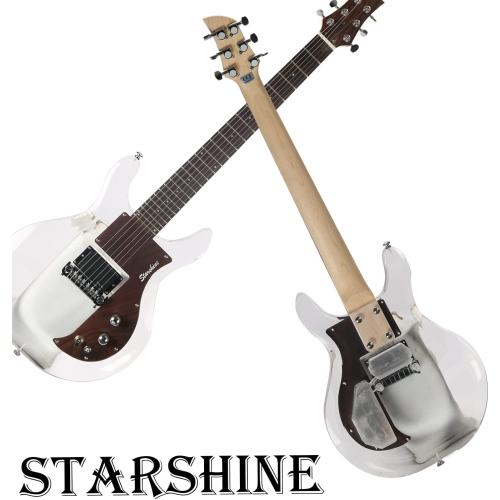Starshine Electric Guitar Dan Style Acrylic Body Guitar Rosewood Pickguard (guitar)