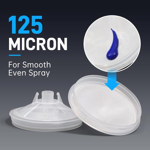 Disposable Paint Cups for Spray Gun, Paint System for HVLP and LVLP Paint Spray Paint Gun, 6.5 Ounce (200ml) Kit with 50 Cups and Lids System, 2 Hard Cups with Retainer Ring, 20 Plugs, 3 Mixing Sticks