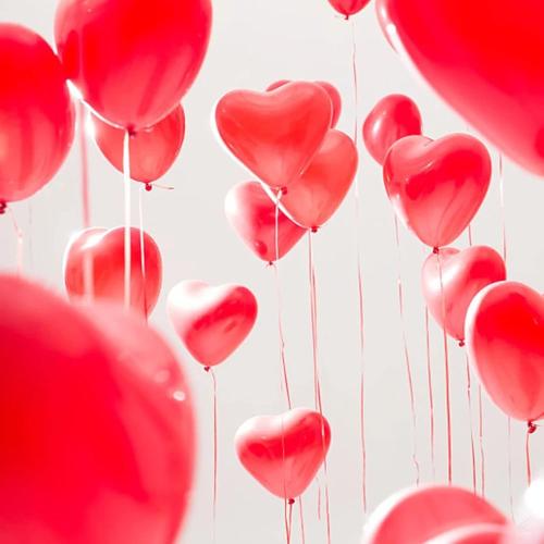 BinaryABC Red Heart Shaped Latex Balloons,Mother Day Valentine's Day Engagement Wedding Party Decorations,10Inch,50Pcs(Red)
