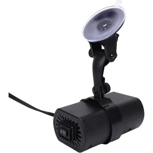 12V Car Heater, 150W Portable Windshield Defogger and Defroster with Suction Holder, 2 in 1 Heating and Cooling Fan, 360 Rotatable, Into Cigarette Lighter, for Vehicle SUV