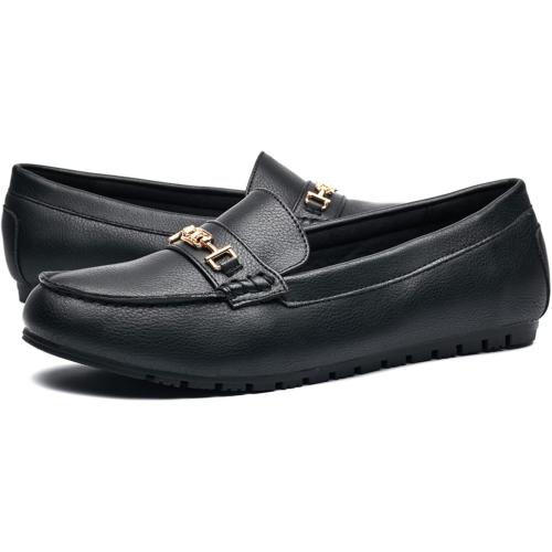 DeYashopin Women's Loafer Shoes Leisure Slip On Work Shoes Comfort Walking Flats size 9.5
