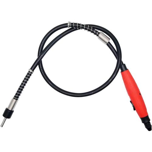 Flex Shaft Adapter Attachment, Flexible Drill Extension Cable Chuck Compatible for Dremel Rotary Grinder Woodworking Tools (Red)