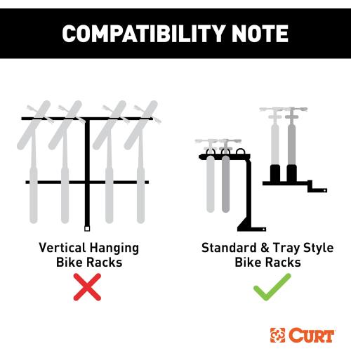 CURT 13486 Class 3 Trailer Hitch, 2-Inch Receiver, Fits Select Hyundai Santa Cruz