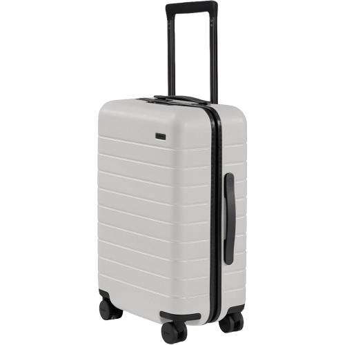 Away The Carry-On Luggage, 22-inch Lightweight Hardside Spinner Suitcase | Durable & Lightweight, Premium 360° Spinner Wheels, Interior Compression System, TSA-Approved Lock, Cloud Gray