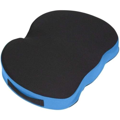 Coccyx Ergonomic Cushioning Relief Contour Memory Foam Breathable Portable Seat Cushion