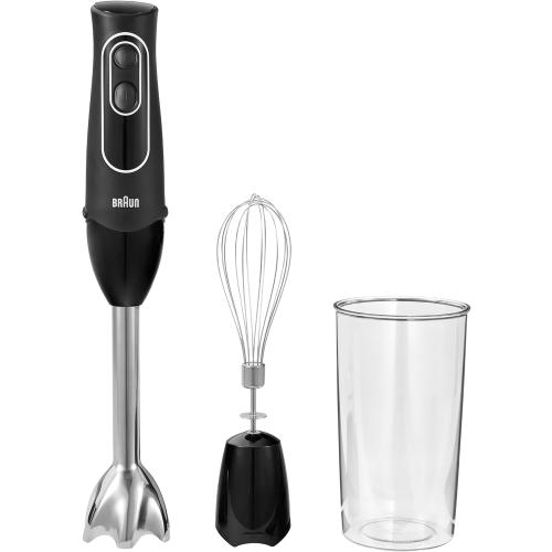 Braun MultiQuick 5 Immersion Hand Blender with Dual Speed   Turbo and Patented Technology, 350W - Includes Beaker and Whisk, Black, MQ505❗MAY HAVE MISSING PIECES/NEEDS CLEANING ❗