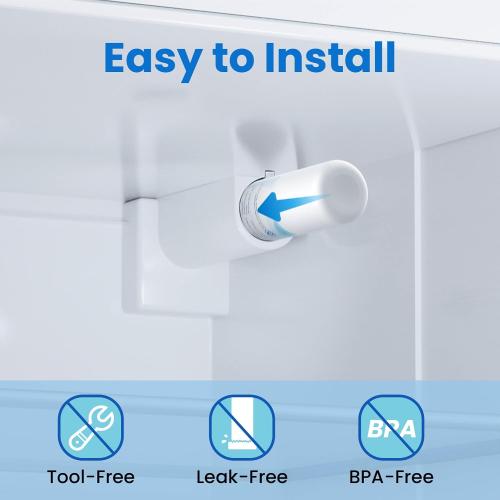 Haprait HP005 Replacement for Frigidaire ULTRAWF, 1 Count | Replacement for Frigidaire ULTRAWF, Pure Source Ultra, Kenmore 9999, 469999, 46-9999, A0094E28261 Water and Ice