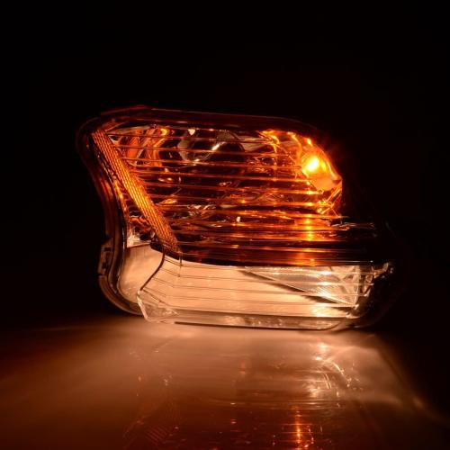 beler Front Left Fog Light Turn Signal Lamp with Bulb Clear Lens GJ5Z-13200-D Fit for Ford Escape Kuga 2017-2019