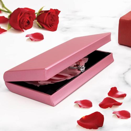 Engagement Ring Box,Ring Rose Box Surprise Jewelry Storage Holder for Woman as Proposal Engagement Wedding Ring Jewelry Gift ect.