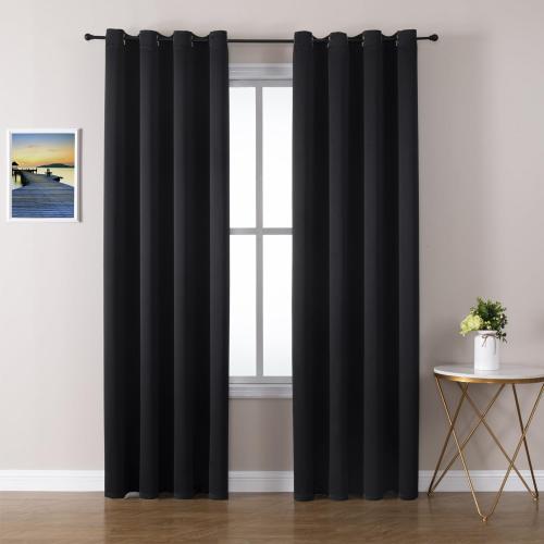 ChrisDowa Blackout Curtains for Bedroom and Living Room 108 Inches Long