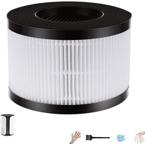 1 Pack AP01(H01) hepa filter replacement Only Compatible with himox air purifier filter replacement AP01 Air Purifier, 3-Stage Filtration for AP01 Replacement Filter【Not Fit for Ganiza A10】