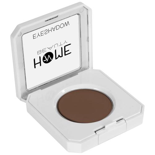 Single Brown Eyeshadow, High Pigment Long Lasting White Case Matte Single Eyeshadow