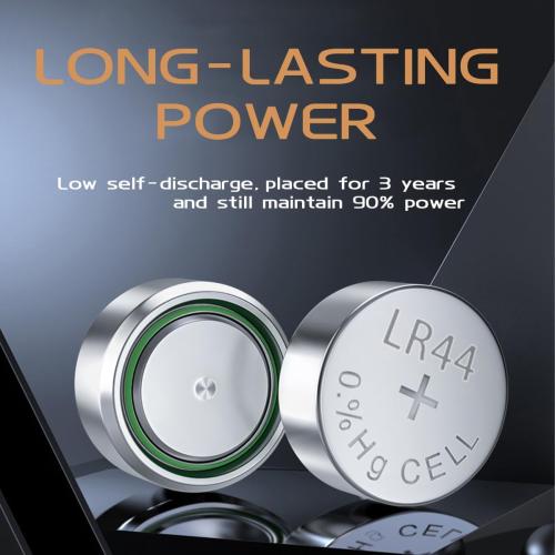 L1154f Battery AG13 Battery LR44 Batteries L1154 SR44 A76 Button L1154h Button Batteries Alkaline Coin Cell (10 Count)