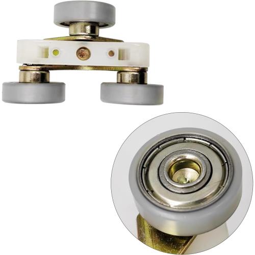 Pocket Door Hanger 1 POM Ball Bearing Wheels 200 LBS for Johnson Part # 1125 1500 Hardware Kit Door Window Accessories