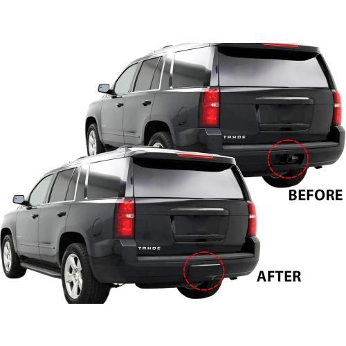 APA Replacement Trailer Hitch Cover for 2015 2016 2017 2018 2019 2020 Tahoe Suburban Paint to Match Hardware Included 23142973 GM1180179