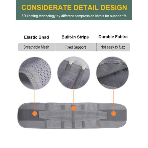 Back Brace for Lower Back Pain Men Women, Back Support Brace & Elastic Supports Belly Band Stomach Wrap Waist Belt Waist Trainer, Waist Brace Waist Trainer for Men Sciatica Pain Relief (Beige, XX-Large)