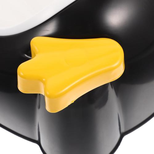 Toddmomy Penguin Potty Urinal for Boys Toddler Urinal Potty Training Toilet with Suction Cups Adjustable Wall Hanging Pee Trainer for Home Bathroom Nursery Kindergarten 14.56X10.23X5.90in
