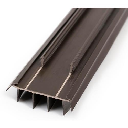 Barzen Vinyl Replacement Under Door Seal, Door Bottom with Fins for Exterior Doors, Weather Stripping Door Seal - 36 inches