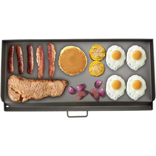 Uniflasy Flat Top Fry Griddle for Camp Chef 3 Burner Stove, Grill Griddle Top for Camp Chef Stove GB90D TB90LW TB90 TB90LWG TB90LWG15 SPG90B CCH3, 3 Burner StoveTop Accessories,16 x 38 Inch