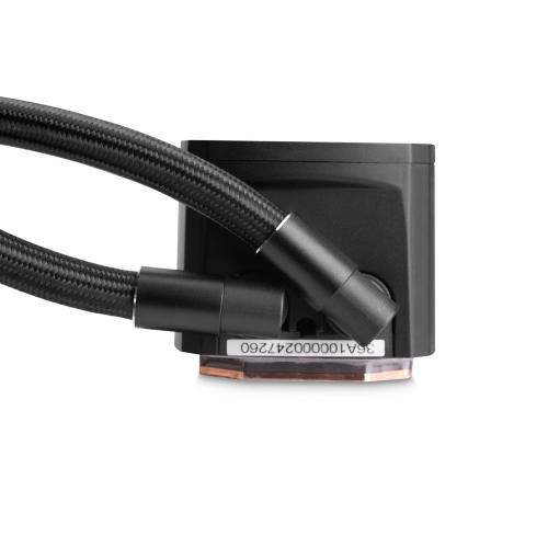 EK Nucleus AIO All-in-One Liquid CPU Cooler with EK FPT Fans, Water Cooling Computer Parts, 120mm Fan, Compatible with Latest Intel & AMD CPUs (240mm, Nucleus - CR240)