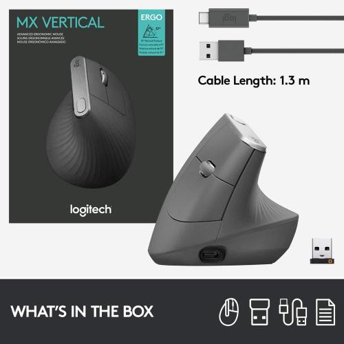 logitech MX Vertical Advanced Ergonomic Mouse